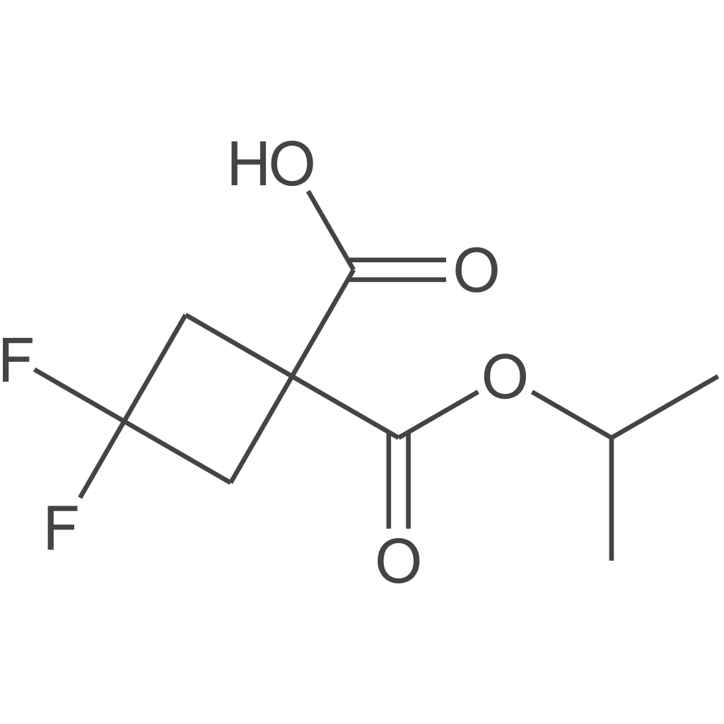 3,3-二氟-1-(异丙氧基羰基)环丁烷羧酸