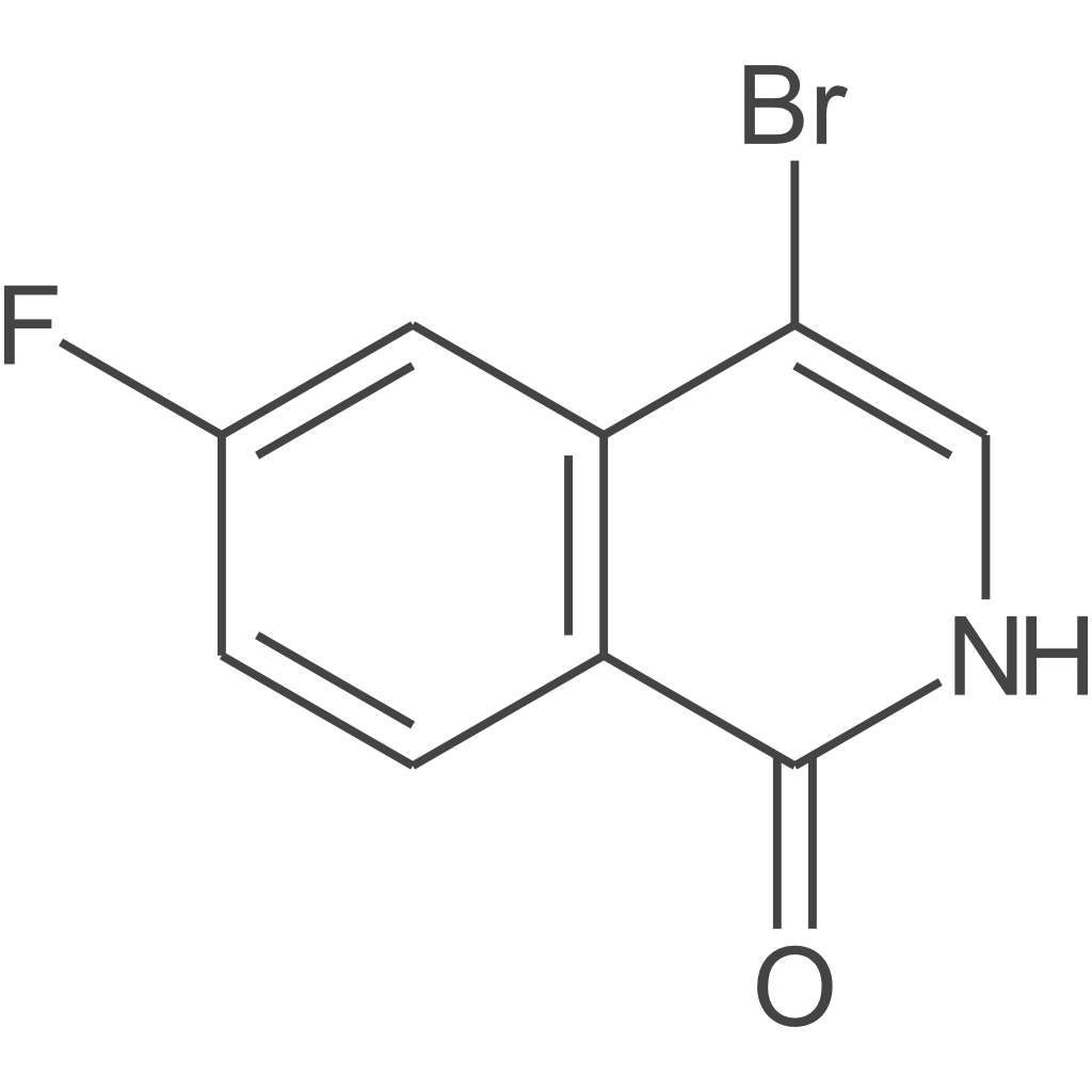 4-溴-6-氟异喹啉-1(2H)-酮
