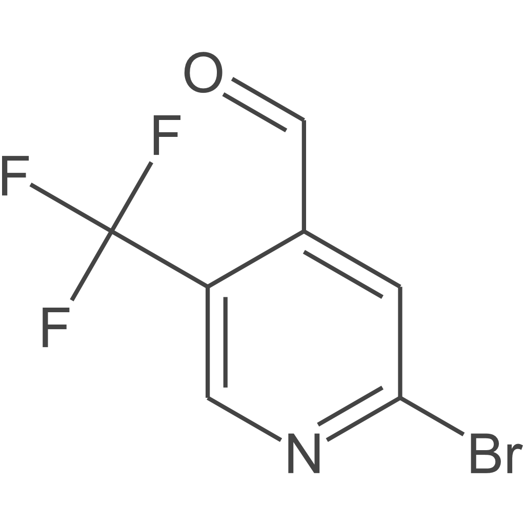 2-溴-5-(三氟甲基)异烟酸甲醛