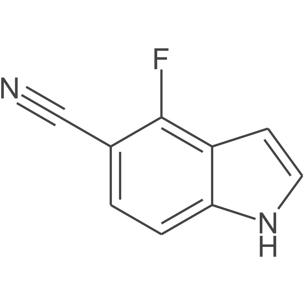 4-氟-1H-吲哚-5-甲腈