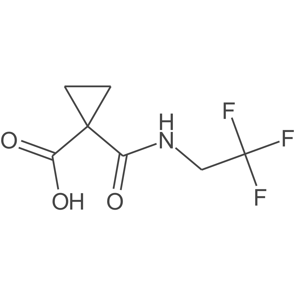 1-((2,2,2-三氟乙基)氨基甲酰基)环丙烷-1-甲酸