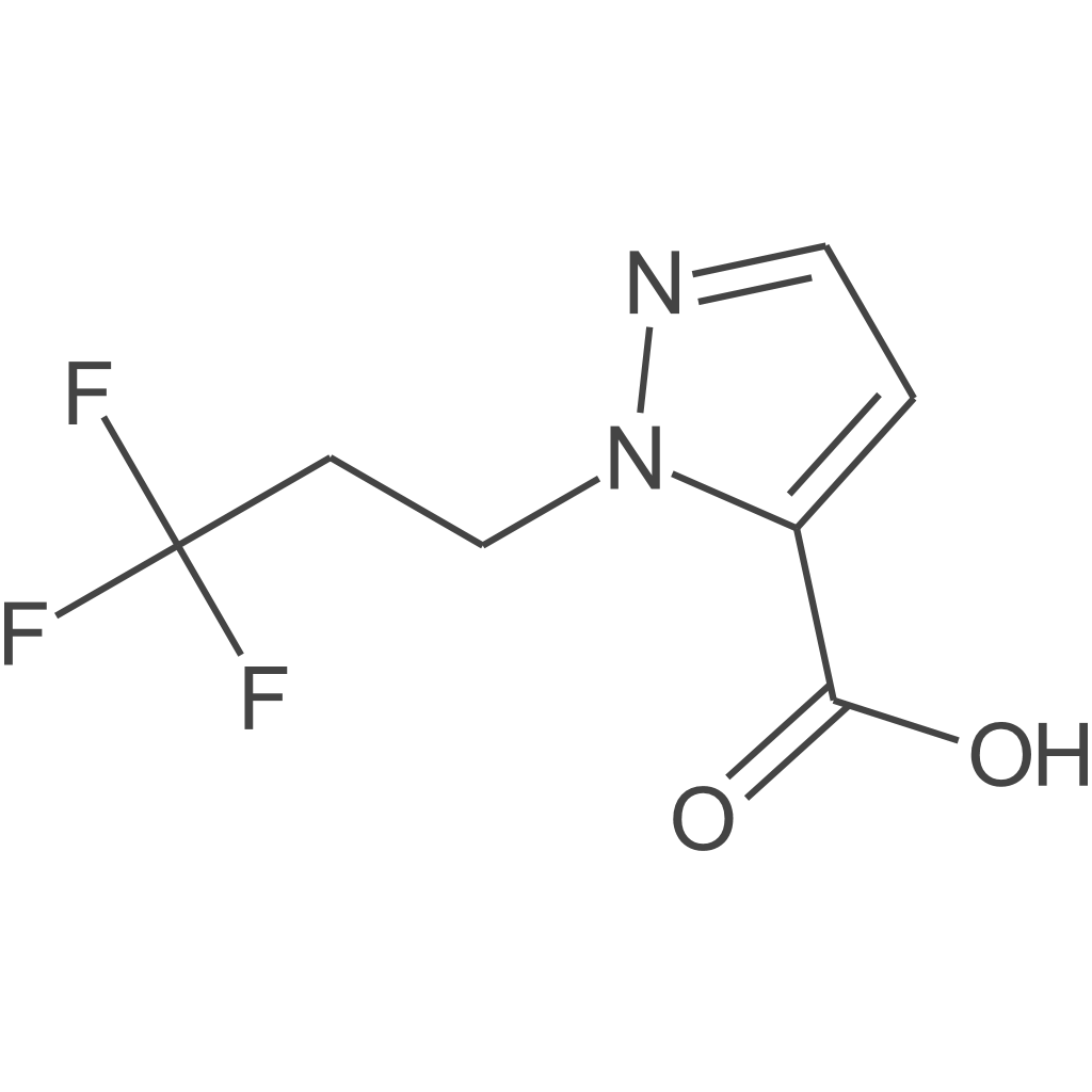 1-(3,3,3-三氟丙基)-1H-吡唑-5-羧酸