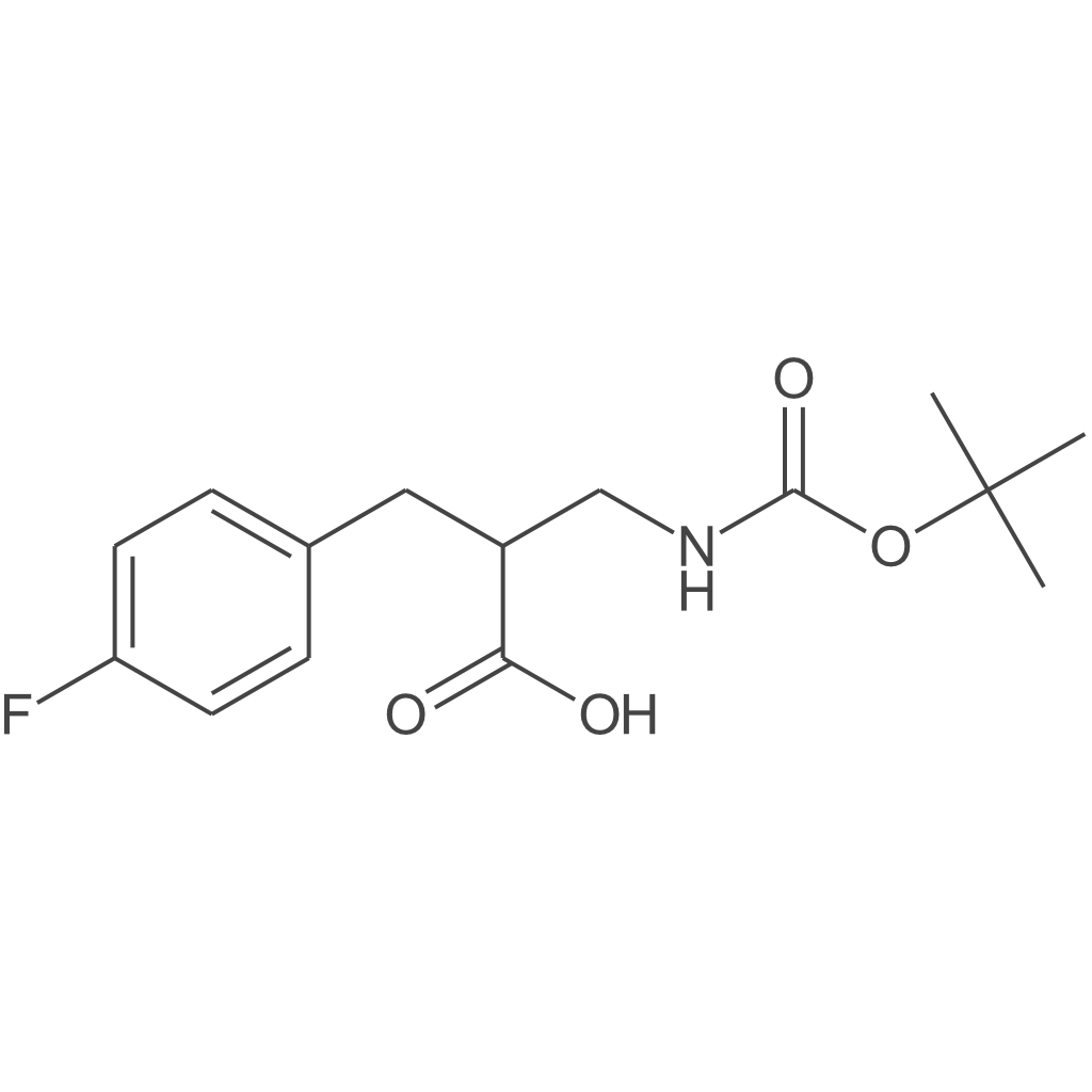 3-((叔丁氧基羰基)氨基)-2-(4-氟苄基)丙酸