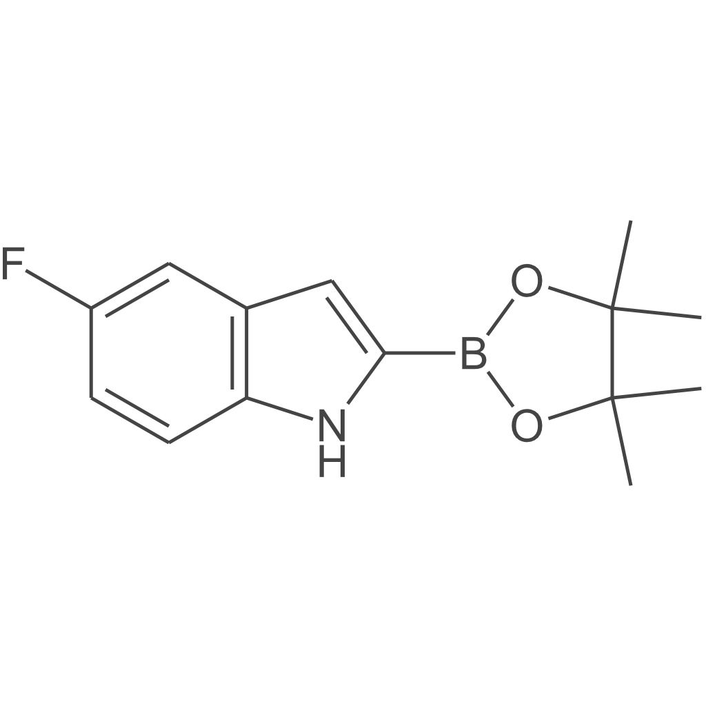 5-氟-2-(4,4,5,5-四甲基-1,3,2-二氧杂硼杂环戊烷-2-基)-1H-吲哚