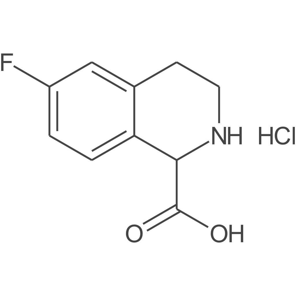 6-氟-1,2,3,4-四氢异喹啉-1-羧酸盐酸盐