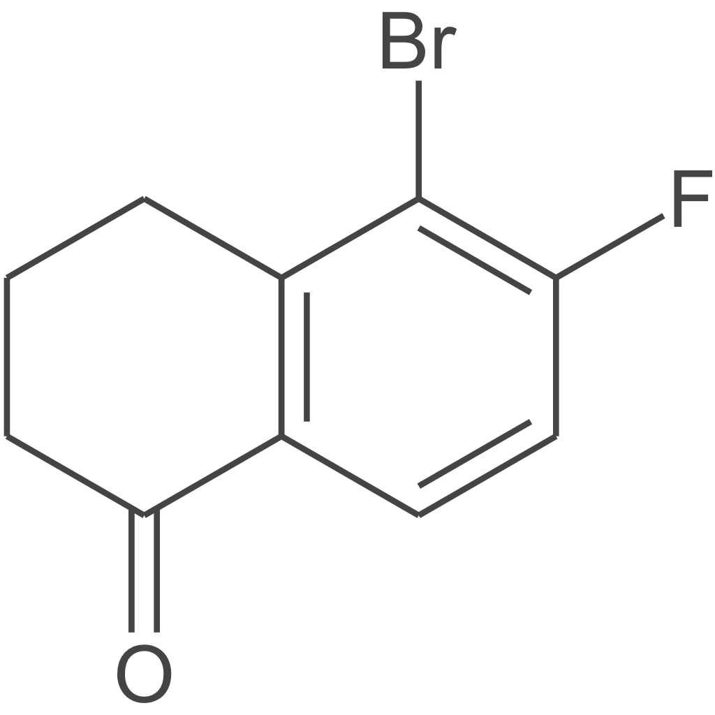 5-溴-6-氟-3,4-二氢萘-1(2H)-酮