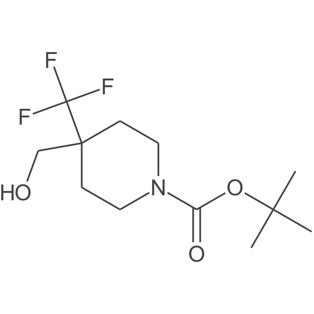 4-(羟甲基)-4-(三氟甲基)哌啶-1-羧酸叔丁酯
