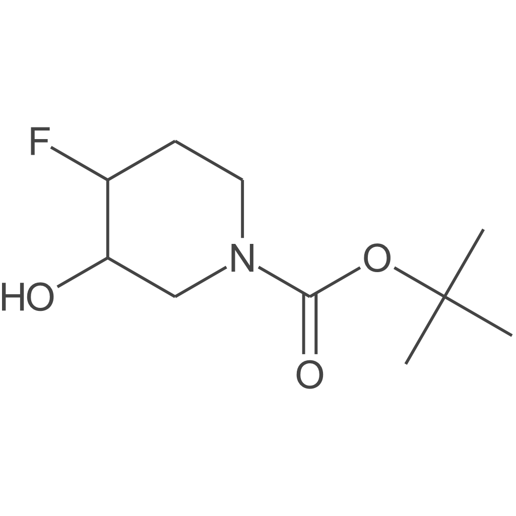 1-叔丁氧羰基-4-氟-3-羟基哌啶
