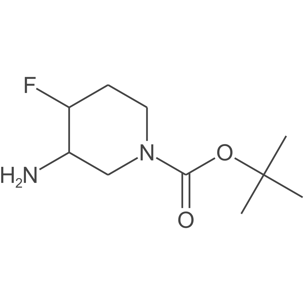 (3R,4S)-rel-3-氨基-4-氟哌啶-1-羧酸叔丁酯