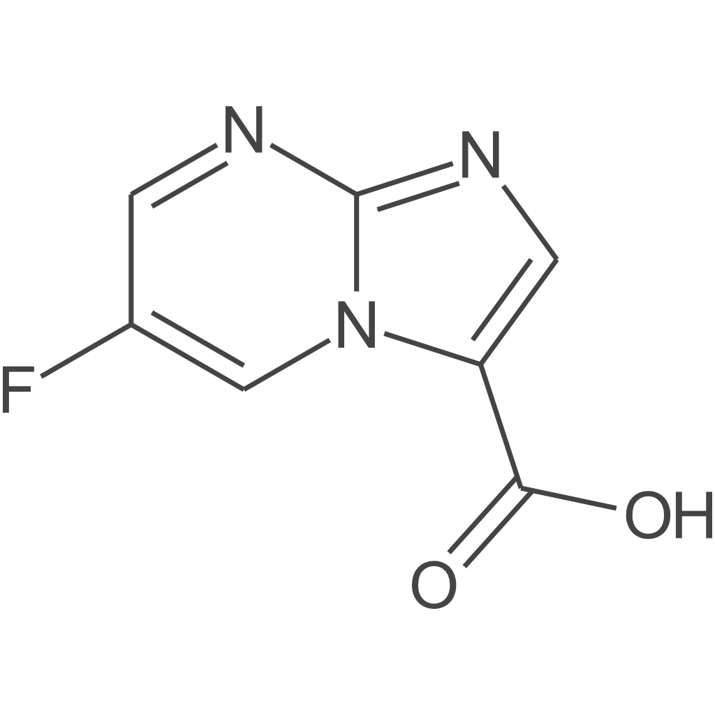 6-氟咪唑并[1,2-a]嘧啶-3-羧酸