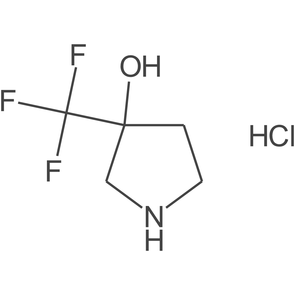 3-(三氟甲基)吡咯烷-3-醇盐酸盐