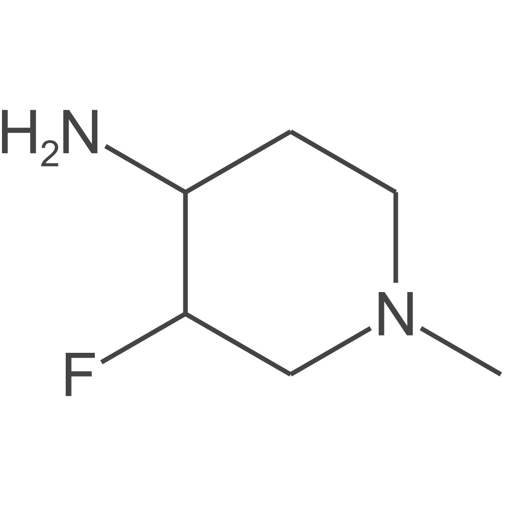 (3S,4R)-3-氟-1-甲基哌啶-4-胺