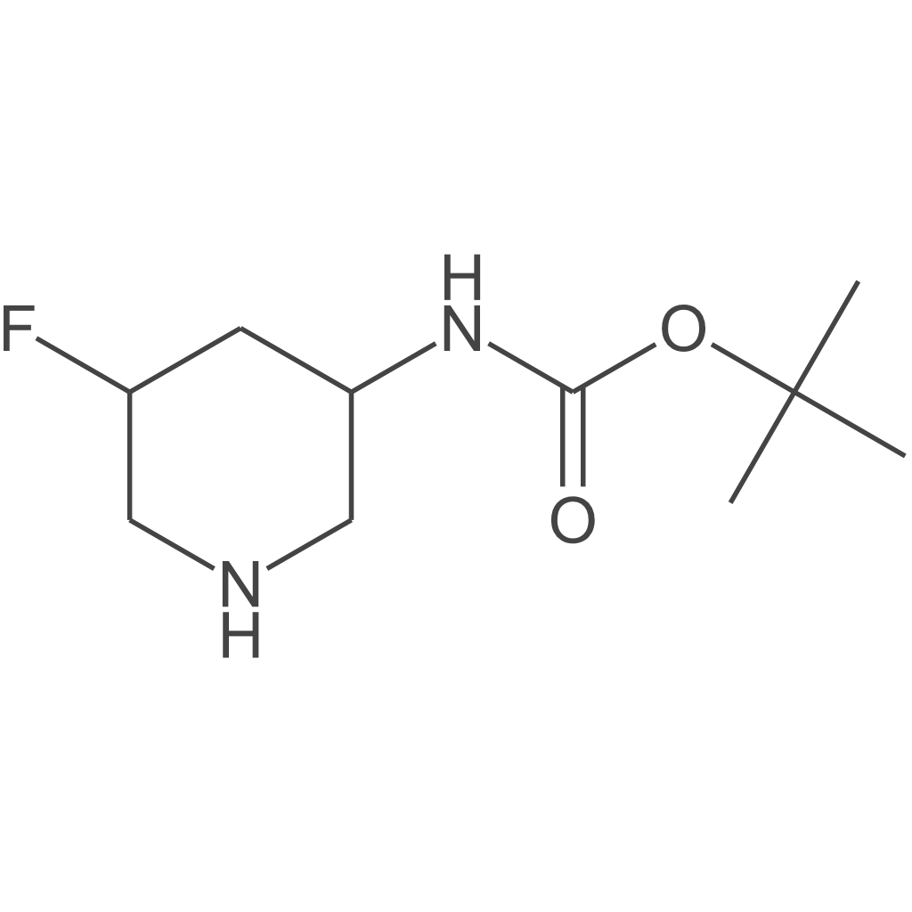N-[(3R,5S)-5-氟哌啶-3-基]氨基甲酸叔丁酯