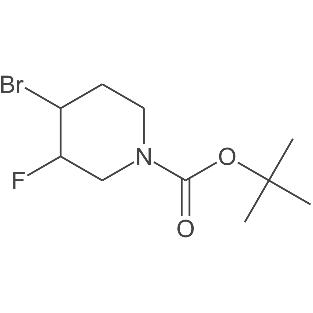 4-溴-3-氟哌啶-1-羧酸叔丁酯