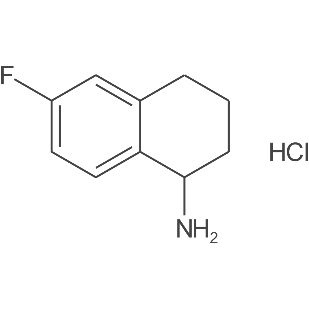 (1R)-6-氟-1,2,3,4-四氢萘-1-胺盐酸盐