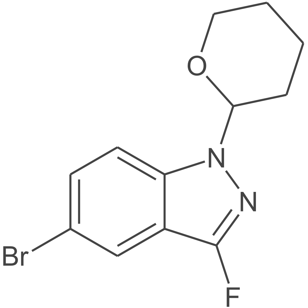 5-溴-3-氟-1-(四氢-2H-吡喃-2-基)-1H-吲唑