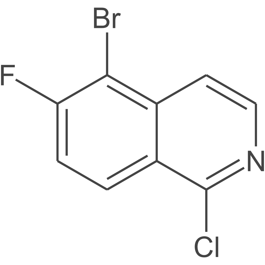 5-溴-1-氯-6-氟异喹啉