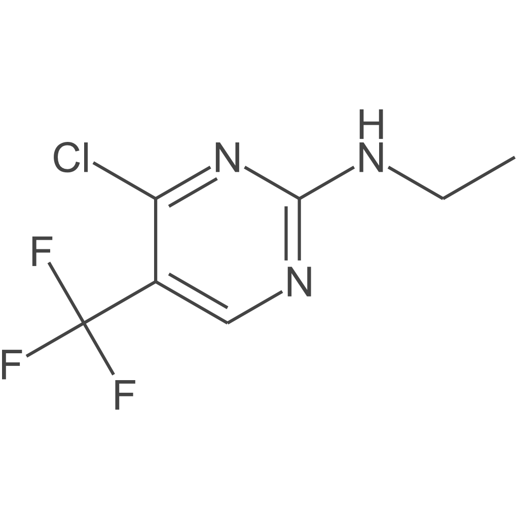 2-氯-N-乙基-5-(三氟甲基)嘧啶-4-胺