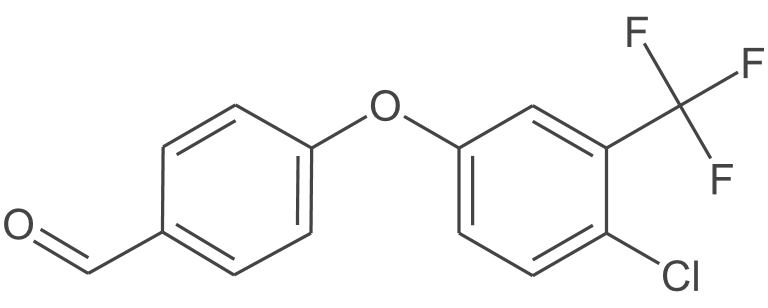 4-(4-氯-3-(三氟甲基)苯氧基)苯甲醛