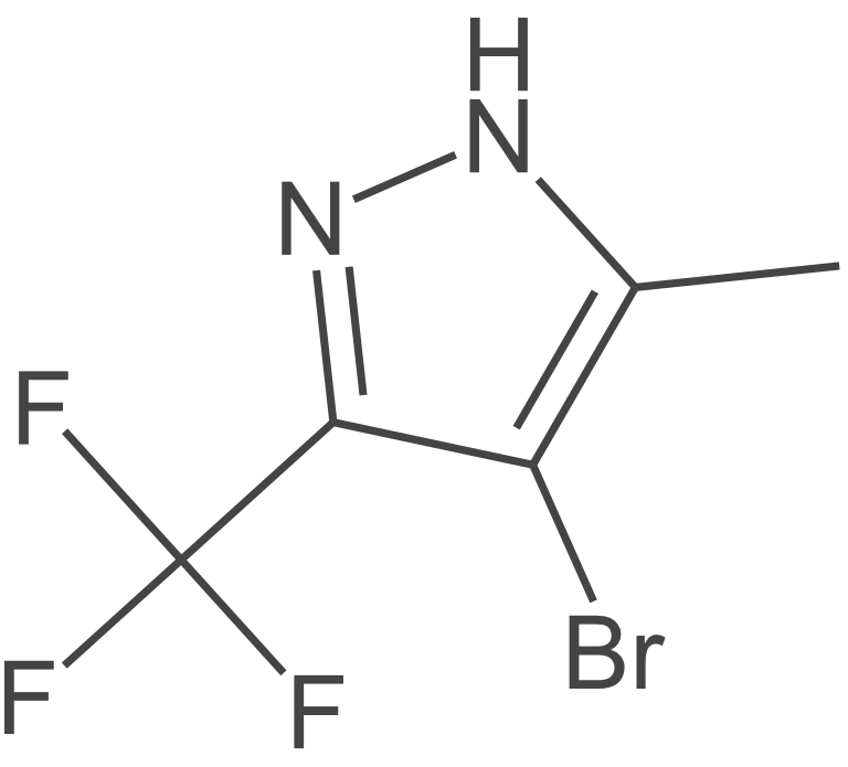 4-溴-3-甲基-5-(三氟甲基)-1H-吡唑