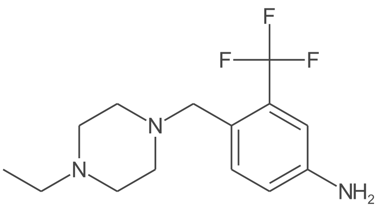 4-(4-乙基哌嗪-1-甲基)-3-三氟甲基苯胺