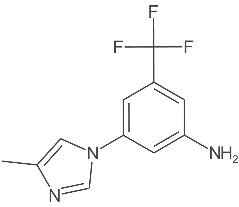 3-(4-甲基-1H-咪唑-1-基)-5-(三氟甲基)苯胺