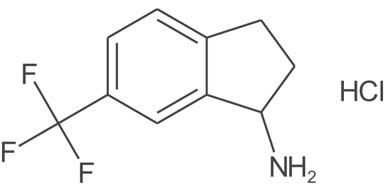 6-(三氟甲基)-2,3-二氢-1H-茚-1-胺盐酸盐