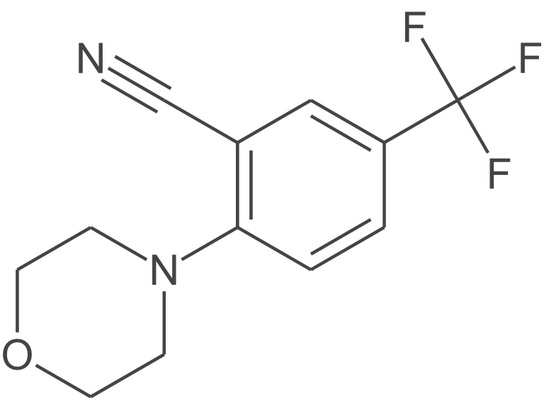 2-吗啉-5-(三氟甲基)苯甲腈