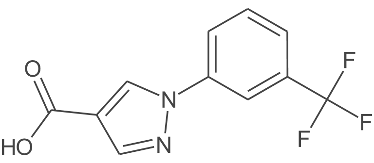 1-（3-（三氟甲基）苯基）-1H-吡唑-4-羧酸