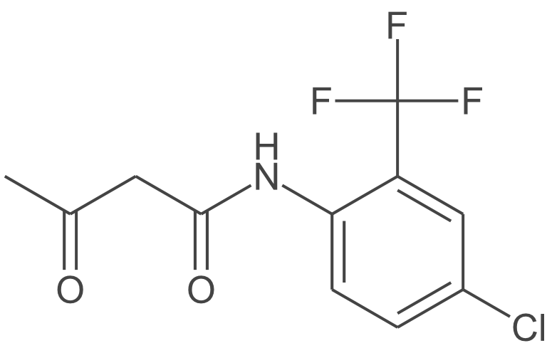 N-[4-氯-2-(三氟甲基)苯基]-3-氧代丁酰胺