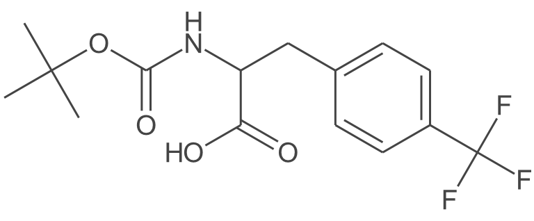 (R)-2-((叔丁氧基羰基)氨基)-3-(4-(三氟甲基)苯基)丙酸