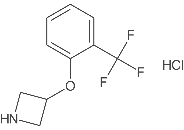 3-[2-(三氟甲基)苯氧基]氮杂环丁烷盐酸盐