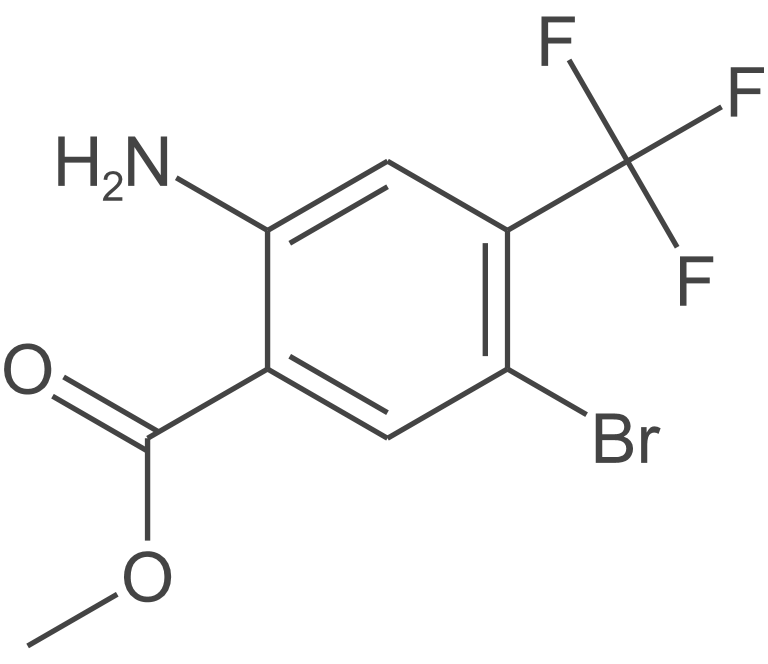 2-氨基-5-溴-4-(三氟甲基)苯甲酸甲酯