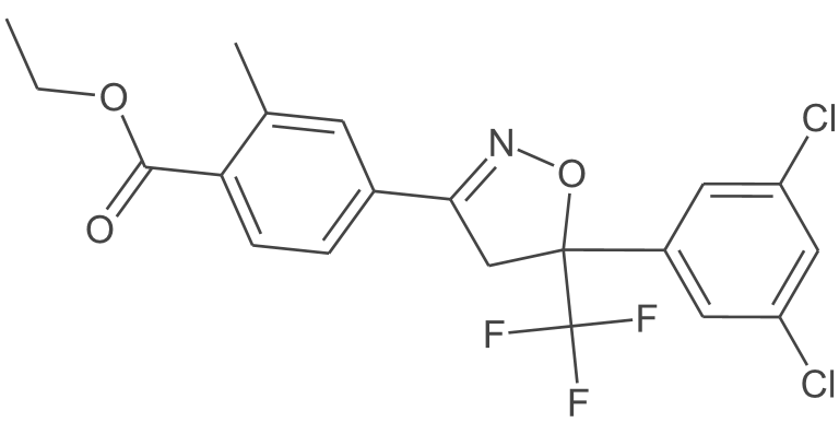 4-(5-(3,5-二氯苯基)-5-(三氟甲基)-4,5-二氢异噁唑-3-基)-2-甲基苯甲酸乙酯