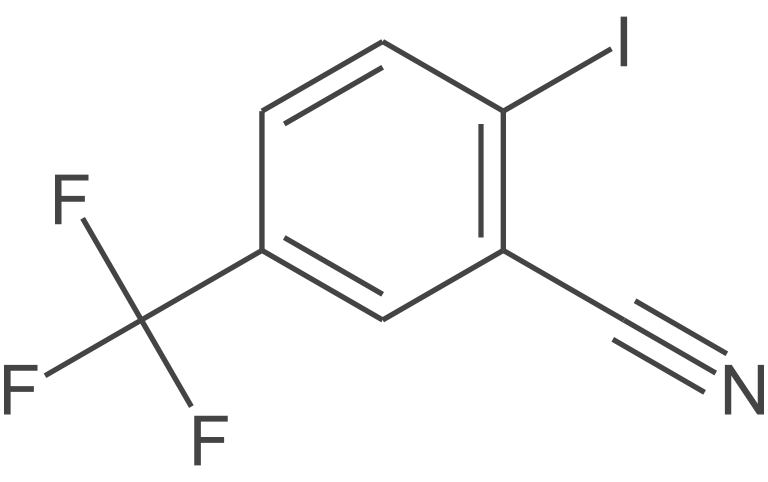 2-碘-5-(三氟甲基)苄腈