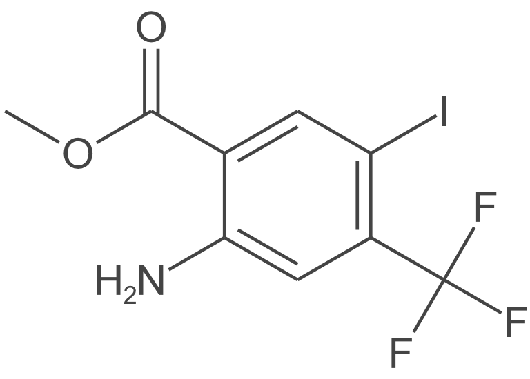 2-氨基-4-三氟甲基-5-碘苯甲酸甲酯