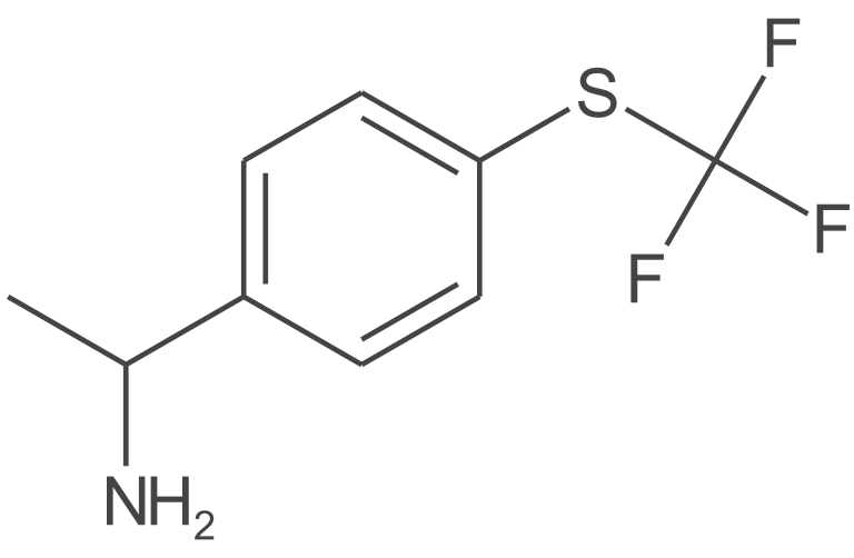 1-(4-((三氟甲基)硫代)苯基)乙胺