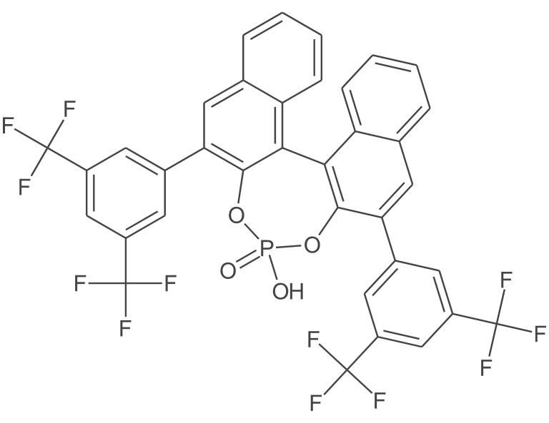 (S)-3,3'-双[3,5-二(三氟甲基)苯基]-1,1'-联萘酚磷酸酯
