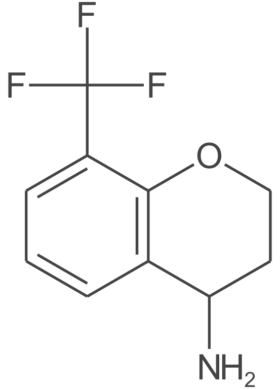8-(三氟甲基)色烯-4-胺