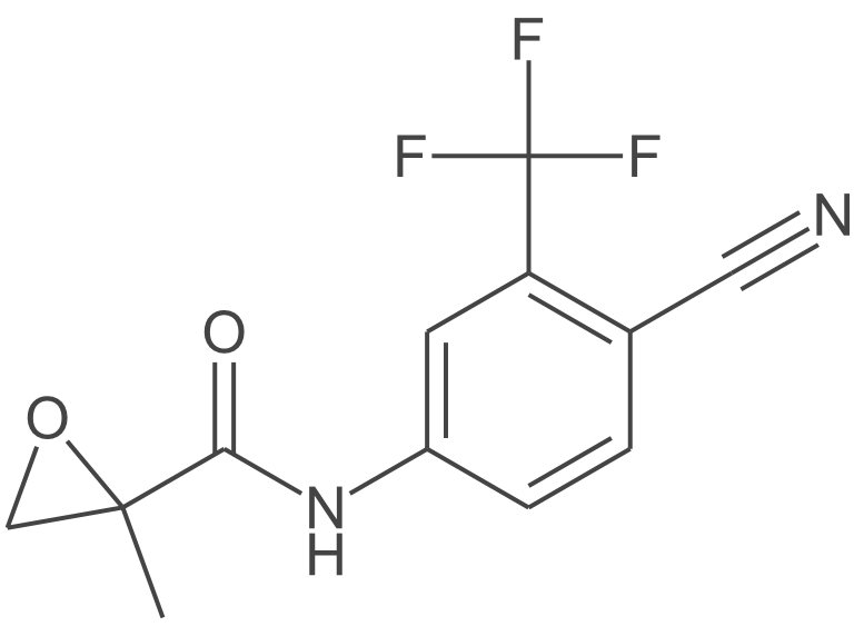 N-[4-氰基-3-(三氟甲基)苯基]甲基环氧丙烯酰胺
