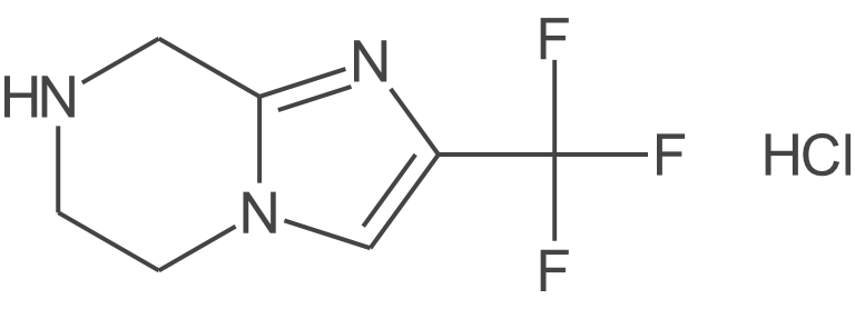 2-(三氟甲基)-5,6,7,8-四氢咪唑并[1,2-a]吡嗪盐酸盐