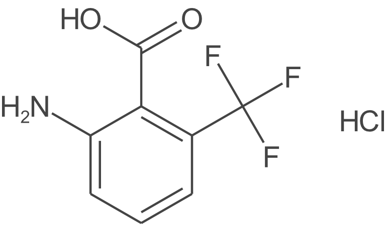 2-氨基-6-(三氟甲基)苯甲酸盐酸盐