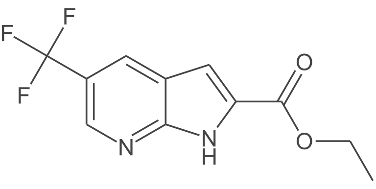 5-(三氟甲基)-1H-吡咯并[2,3-b]吡啶-2-羧酸乙酯