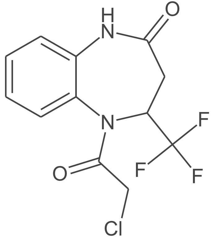 5-(2-氯乙酰)-4-(三氟甲基)-2,3,4,5-四氢-1h-1,5-苯并二氮杂卓-2-酮