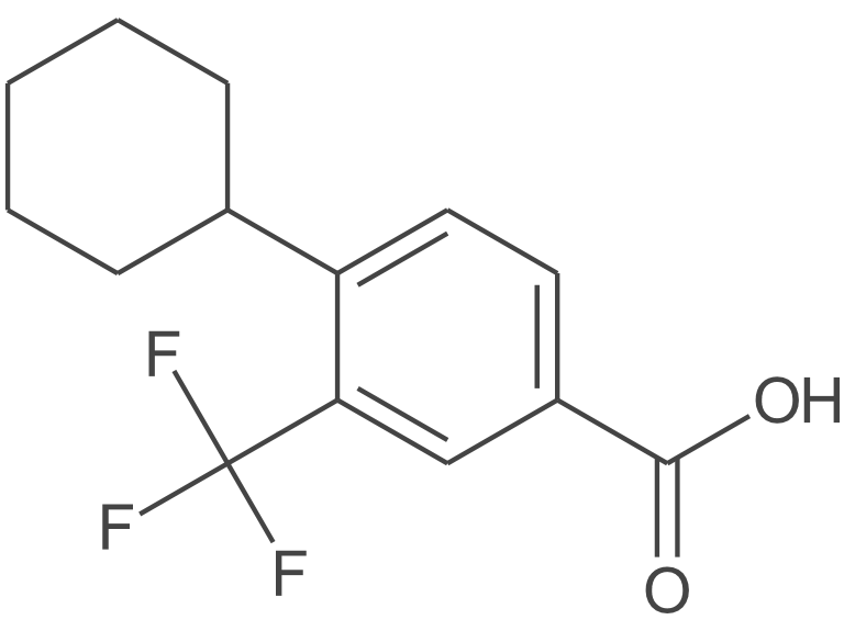 4-环己基-3-(三氟甲基)苯甲酸