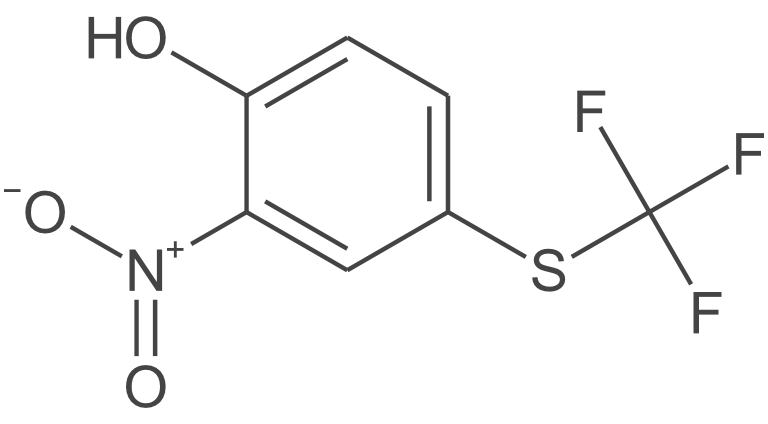 2-硝基-4-((三氟甲基)硫基)苯酚