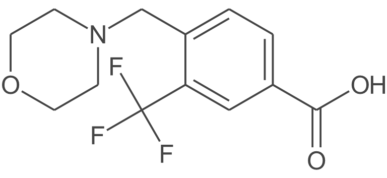 4-(吗啉代甲基)-3-(三氟甲基)苯甲酸