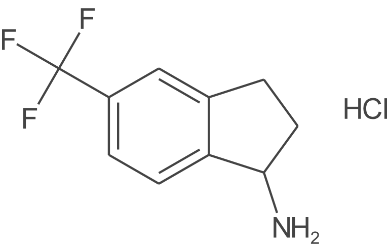 5-(三氟甲基)-2,3-二氢-1H-茚-1-胺盐酸盐