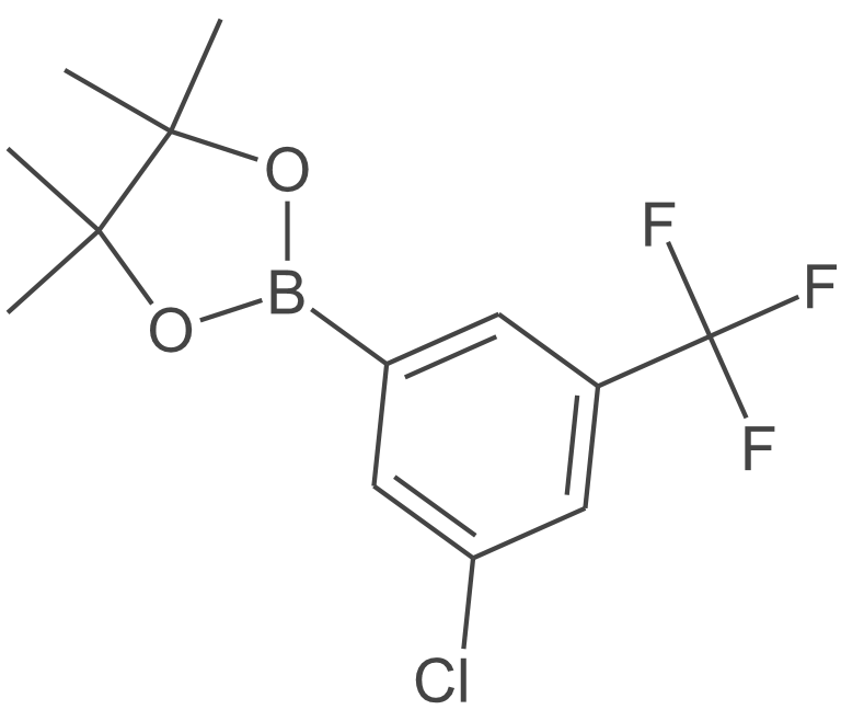 2-(3-氯-5-(三氟甲基)苯)-4,4,5,5-四甲基-1,3,2-二氧杂硼烷