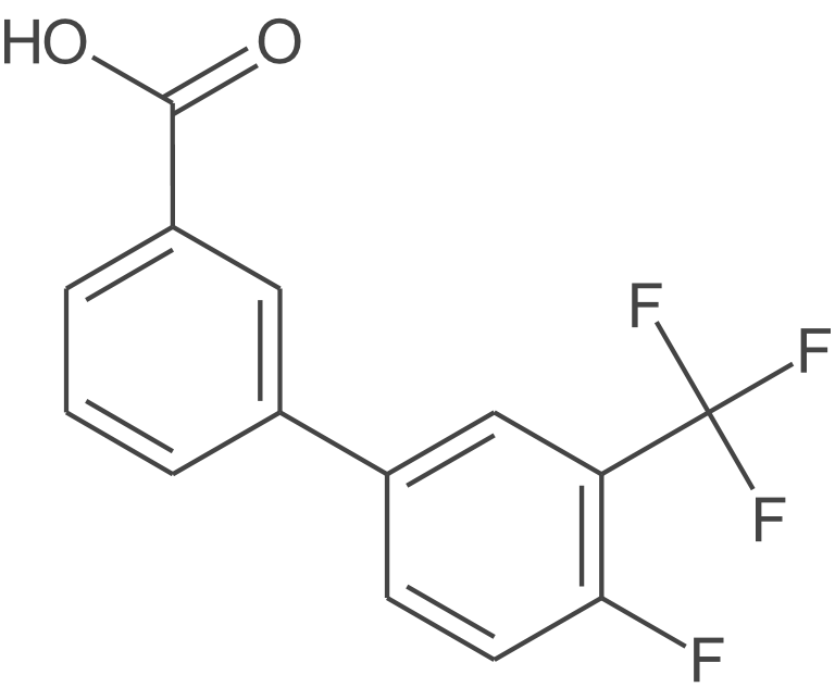 3-(4-氟-3-三氟甲基苯基)苯甲酸